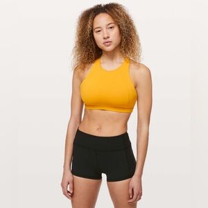 lululemon athletica Yellow Sports Bra